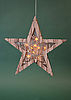 LED-Holzstern „Weihnachtsschlitten“