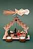 Pyramide „Weihnachtsmann im Wald“