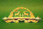 Tischschwibbogen „Waldtiere“