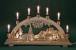 Schwibbogen „Dorf & Glocken“